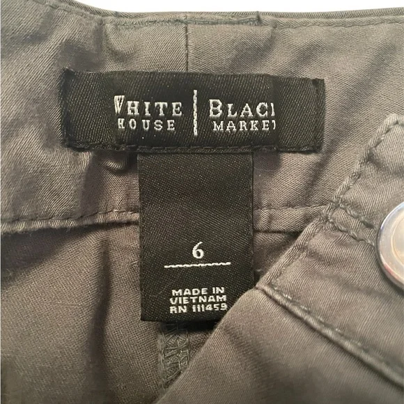 WHBM Army Green Cargo Shorts - Picture 6 of 9